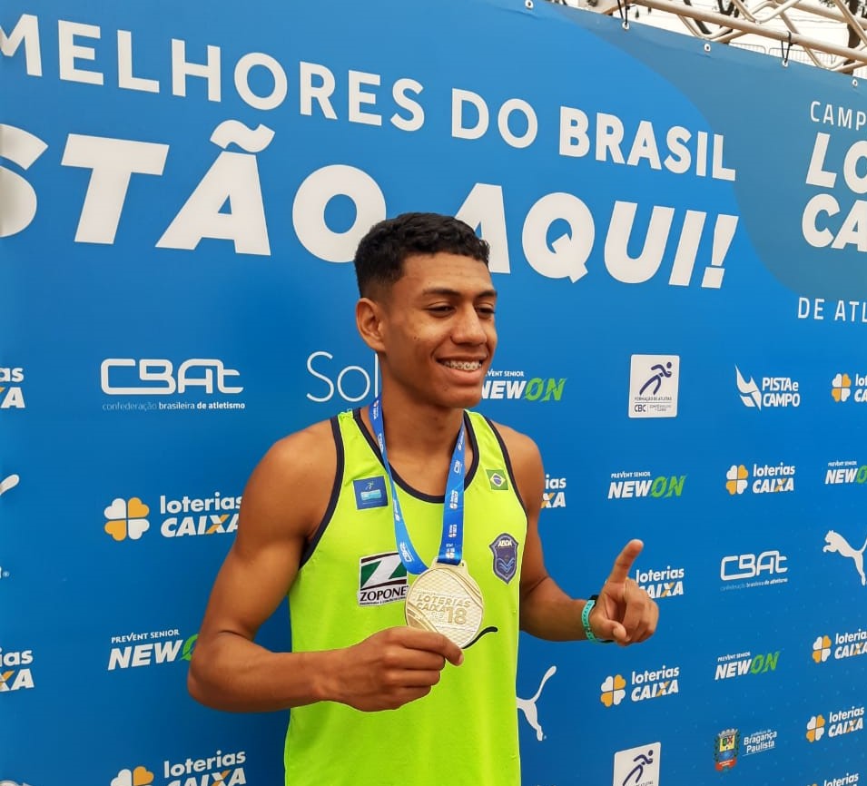 Vin�cius Moraes Costa � campe�o brasileiro sub-18 nos 800 metros