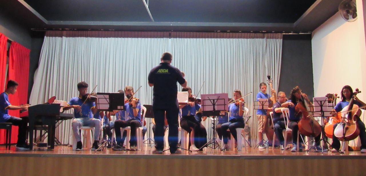 Apresenta��o de Cordas, Piano e Percuss�o - ABDA Filarm�nica