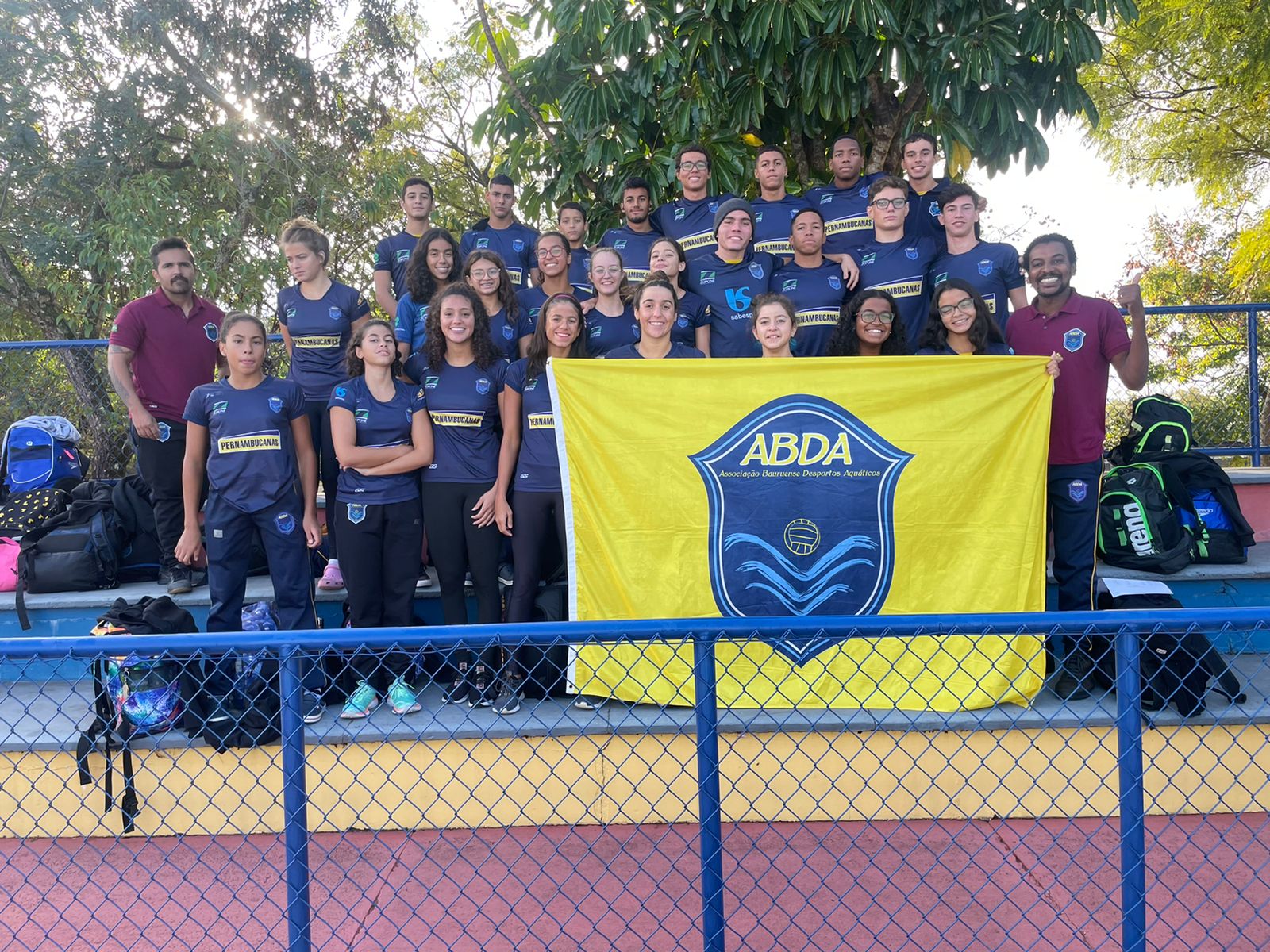 Nata��o da ABDA participa da fase regional dos Jogos da Juventude