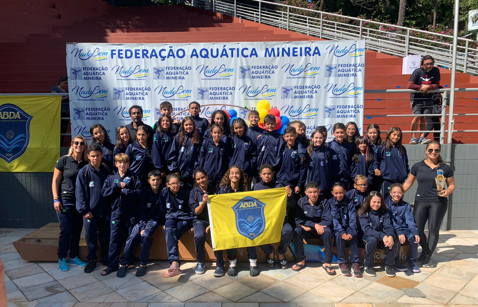 ABDA � 4� melhor clube no Festival Sudeste Petiz de nata��o