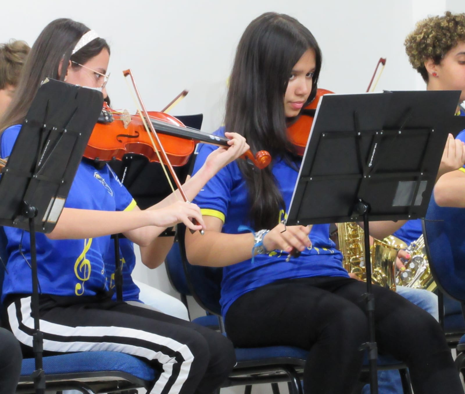 Apresenta��o da Orquestra e Banda  ABDA Filarm�nica, formatura  CIPS Bauru - 08/11/2022
