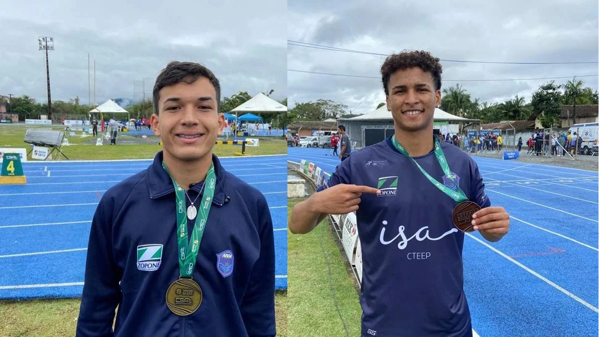 ABDA conquista ouro e bronze no Campeonato Brasileiro Sub-16 de atletismo