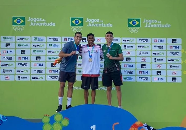 Vin�cius Costa � campe�o brasileiro dos 800 metros nos Jogos Escolares da Juventude