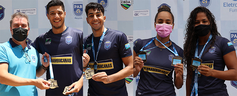 Isabela Mendes foi a goleira menos vazada, Let�cia Bel�rio foi artilheira e MVP, Murilo de Souza foi goleiro menos vazado e Diego Ribeiro foi eleito atleta revela��o.