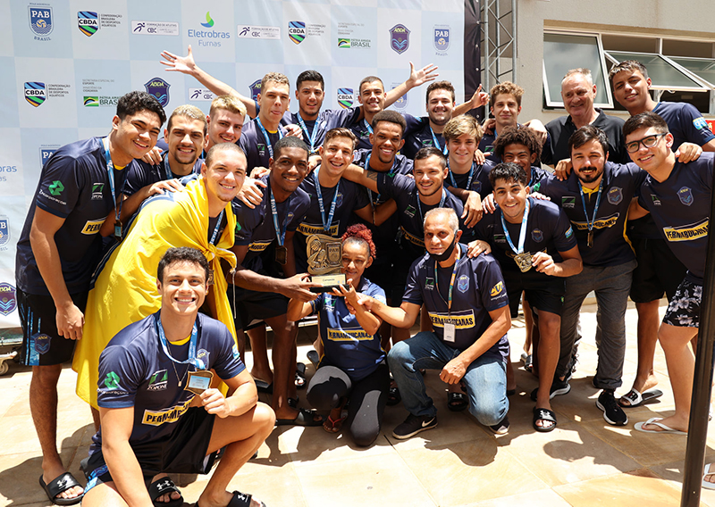 Time masculino bicampe�o da ABDA