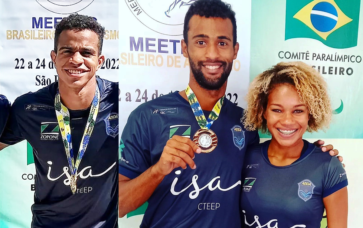 Atletismo paral�mpico da ABDA inicia temporada com dois ouros e um bronze