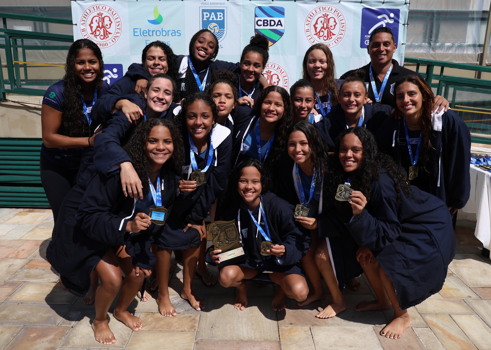 ABDA � campe� brasileira sub-18 feminino de polo aqu�tico