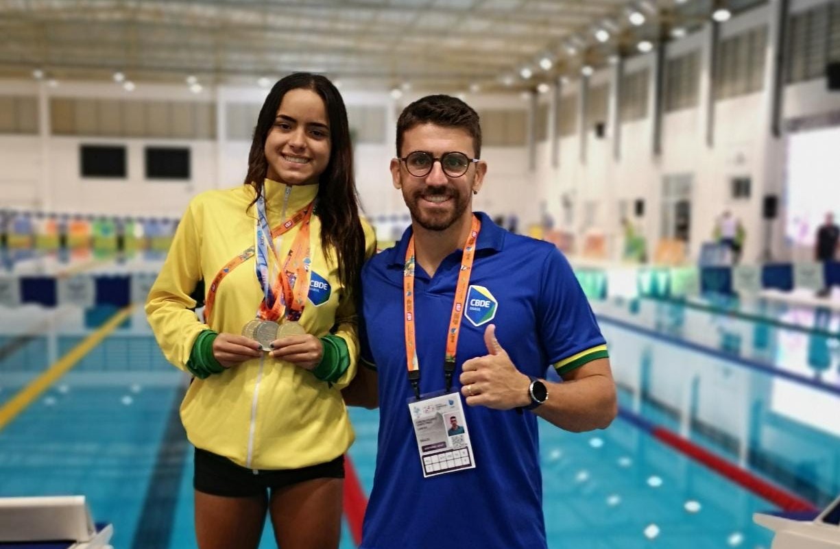 Paranata��o da ABDA conquista 3 medalhas para o Brasil no Mundial Escolar Sub-15