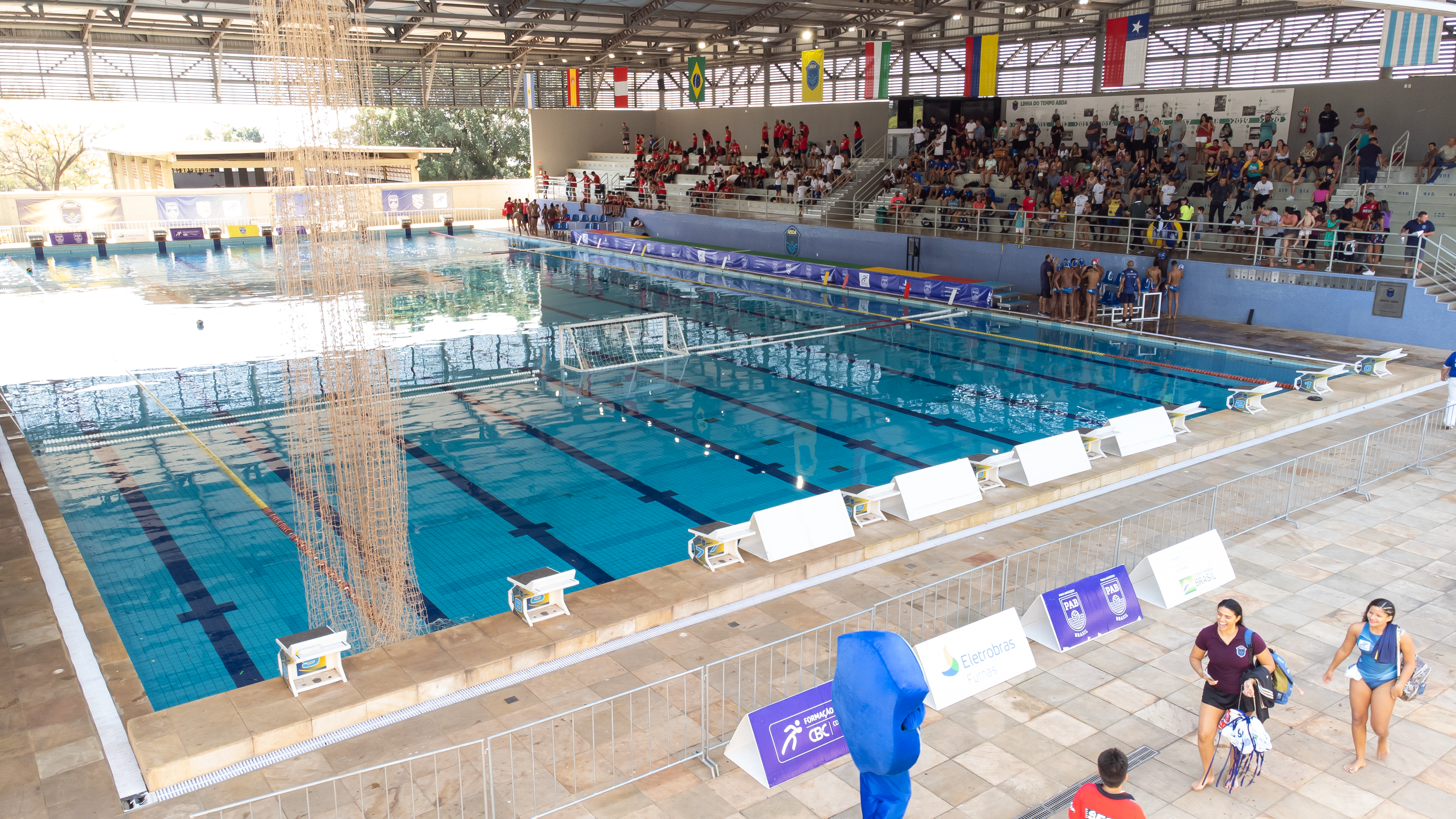 Arena ABDA recebe importantes competi��es de polo aqu�tico com entrada gratuita