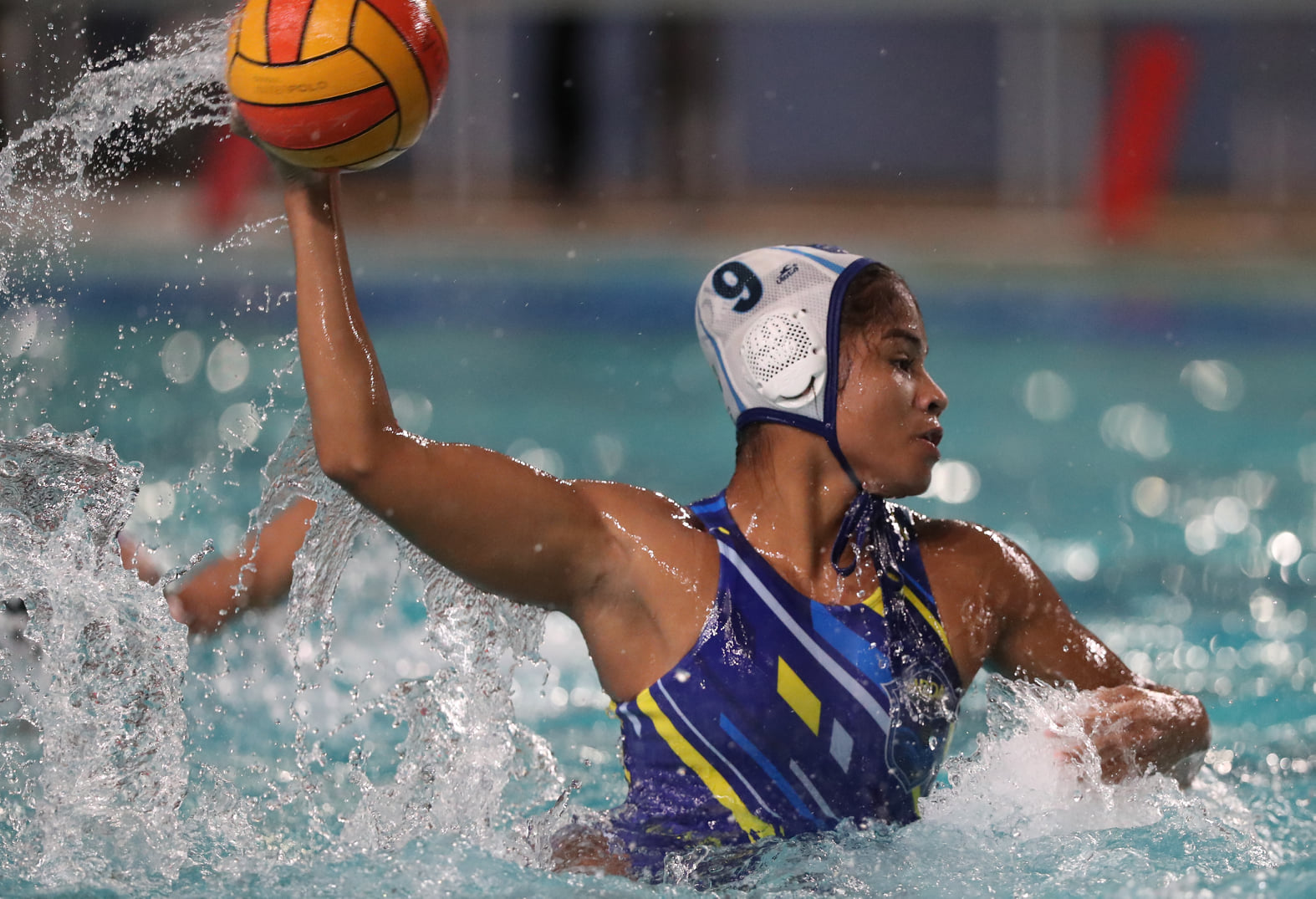 Let�cia Bel�rio, da ABDA, � eleita pelo COB a melhor atleta de polo aqu�tico de 2022