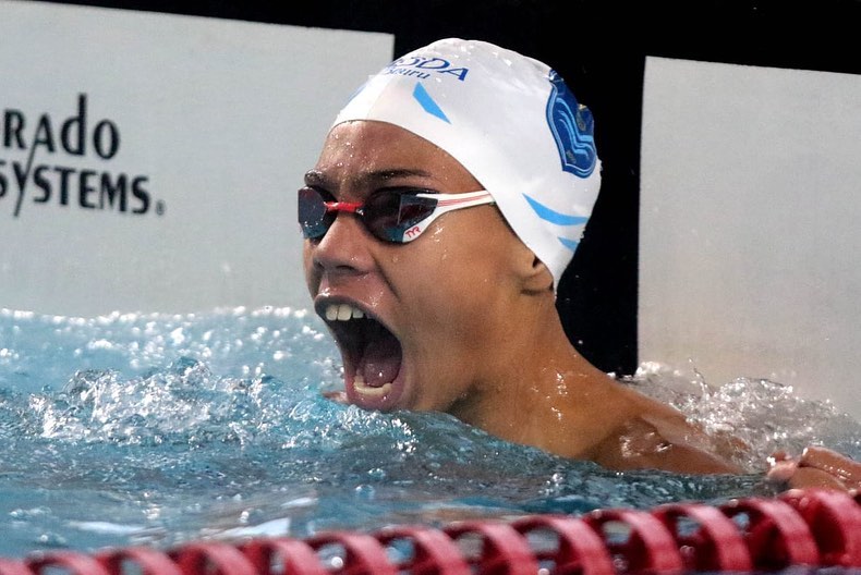 Atleta da ABDA � campe�o brasileiro dos 400m medley infantil 1