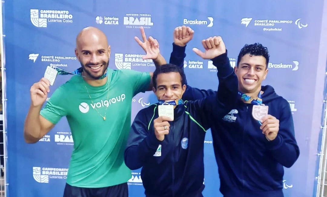 Atleta da ABDA atletismo � campe�o brasileiro paral�mpico no salto em dist�ncia