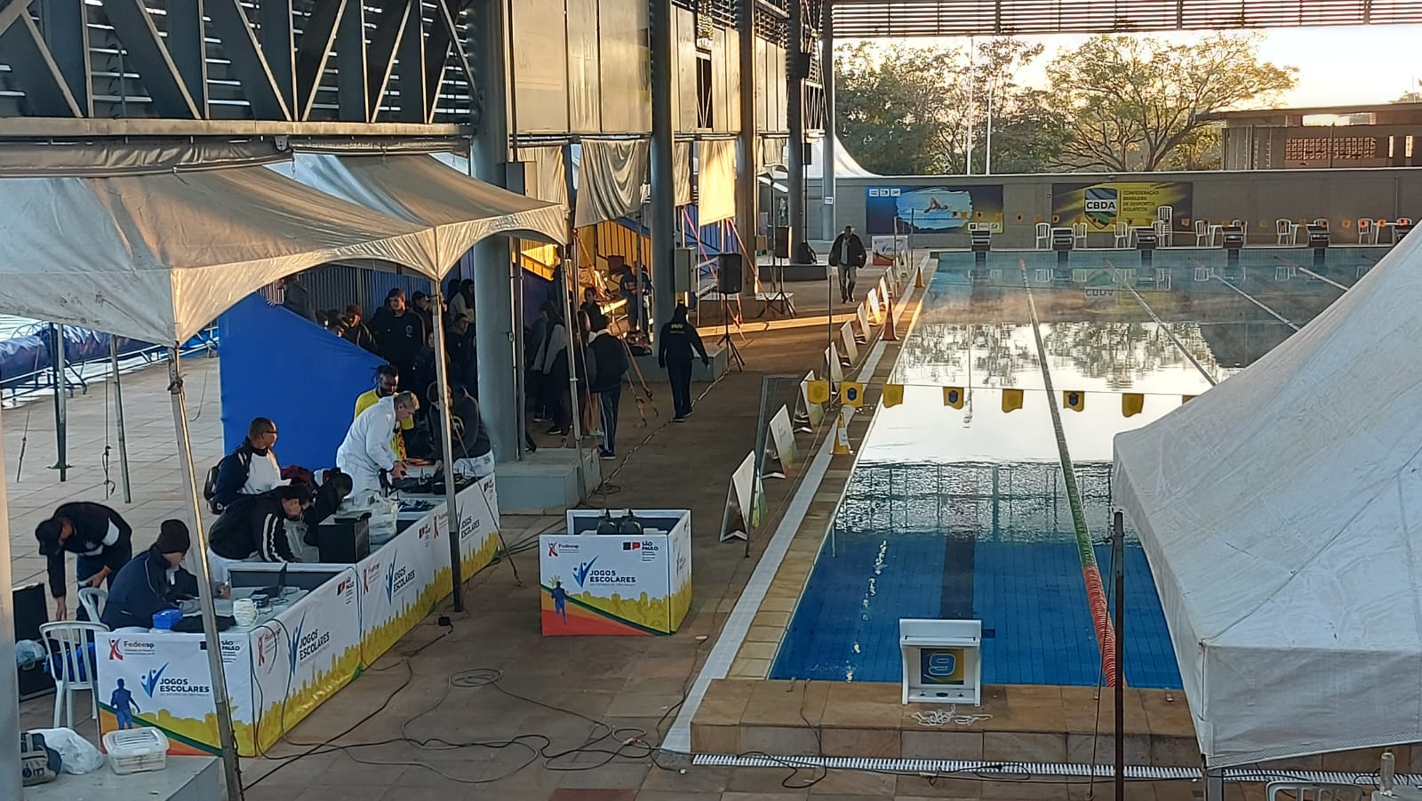 ABDA classifica 27 atletas na 1� seletiva regional de nata��o dos Jogos Escolares