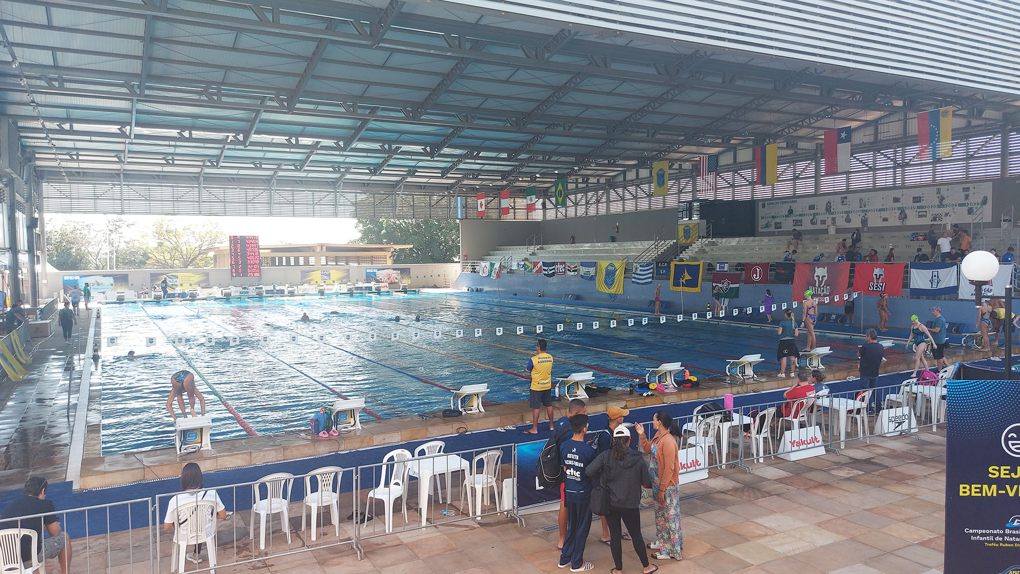 ABDA sedia Campeonato Brasileiro Infantil de nata��o pela primeira vez