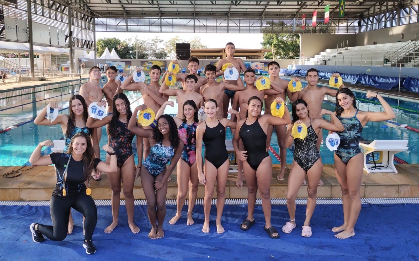 ABDA fica em 4� lugar geral hist�rico no Paulista Juvenil de Nata��o de Inverno