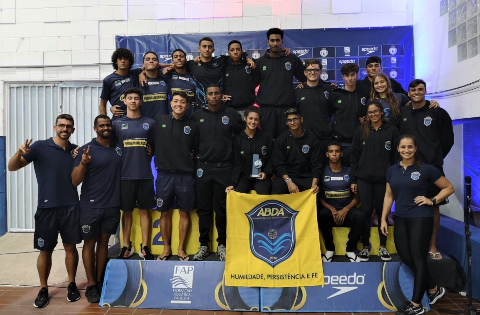 ABDA conquista 10 medalhas no Paulista Junior e Senior de Nata��o de Inverno