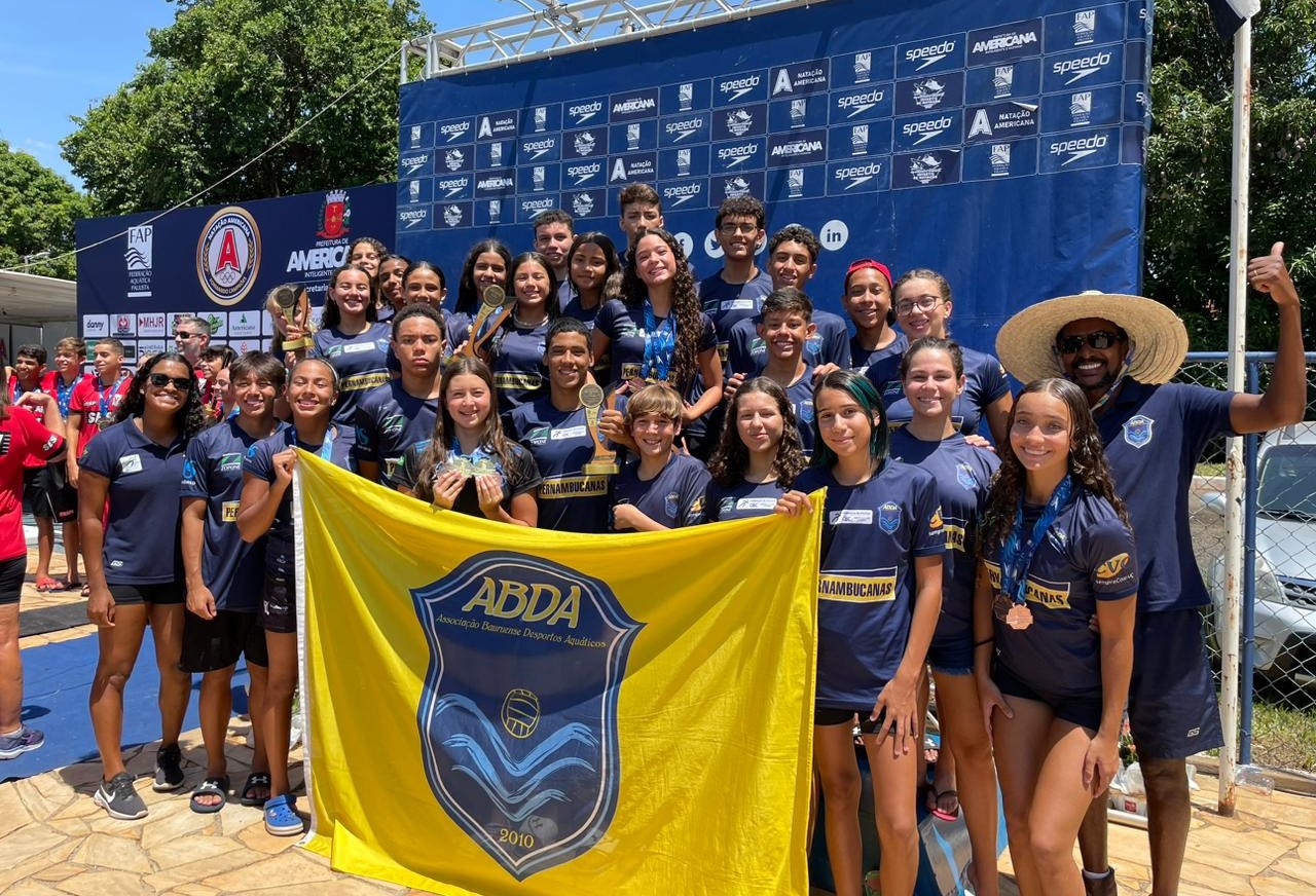 ABDA fica em 3� lugar geral do Campeonato Paulista Infantil de Nata��o