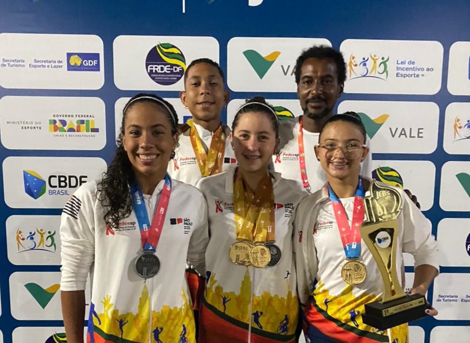ABDA conquista 8 medalhas nos Jogos Escolares para o Estado de S�o Paulo