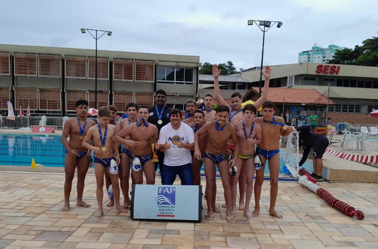 Time da H�pica � campe�o paulista sub-14 masculino s�rie Prata