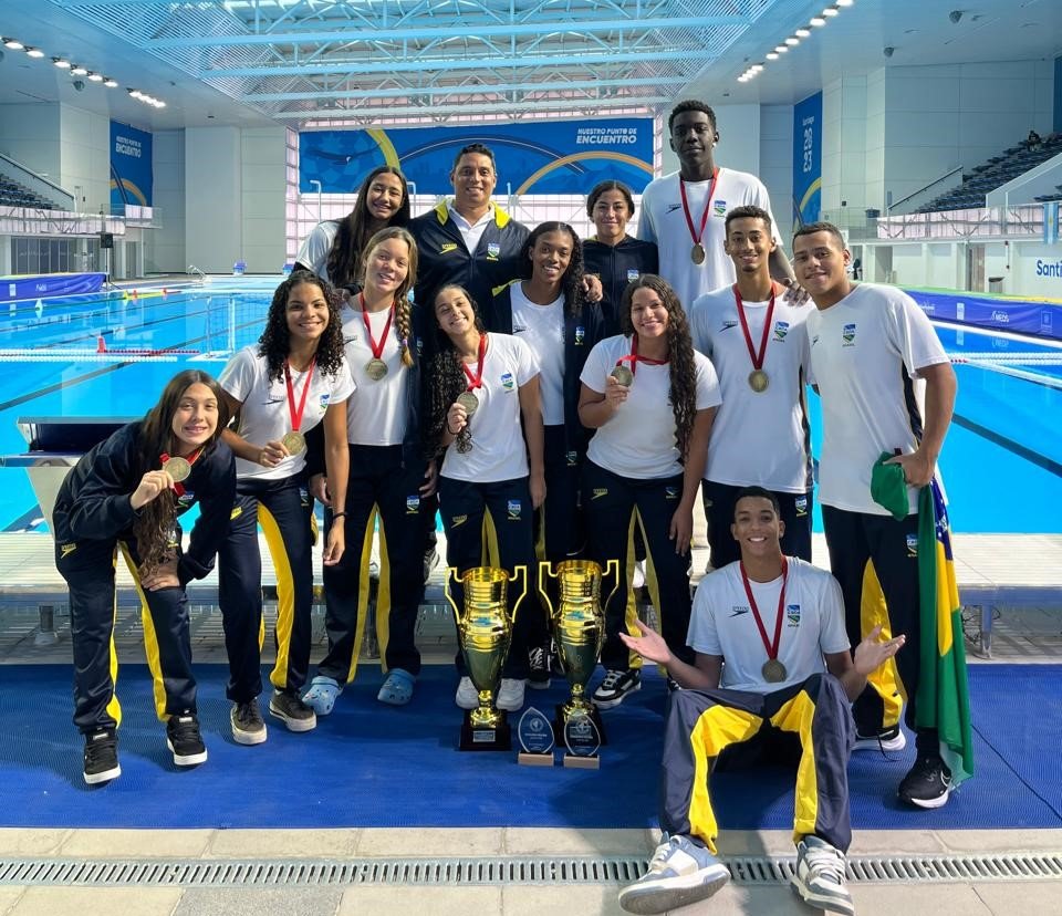 Com 13 da ABDA na delega��o, Brasil � campe�o sul-americano sub-16 de polo aqu�tico