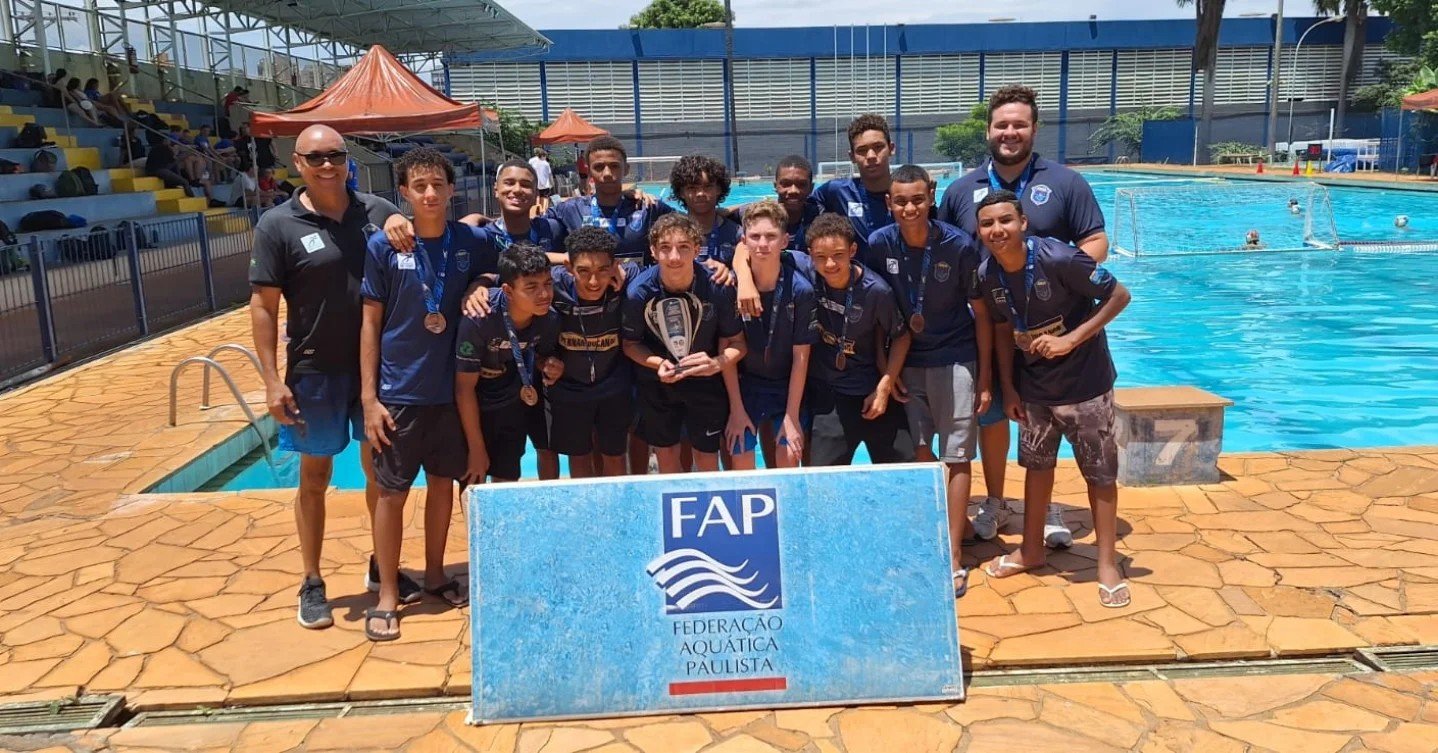 ABDA participa das finais do Campeonato Paulista sub-14 masculino de polo aqu�tico