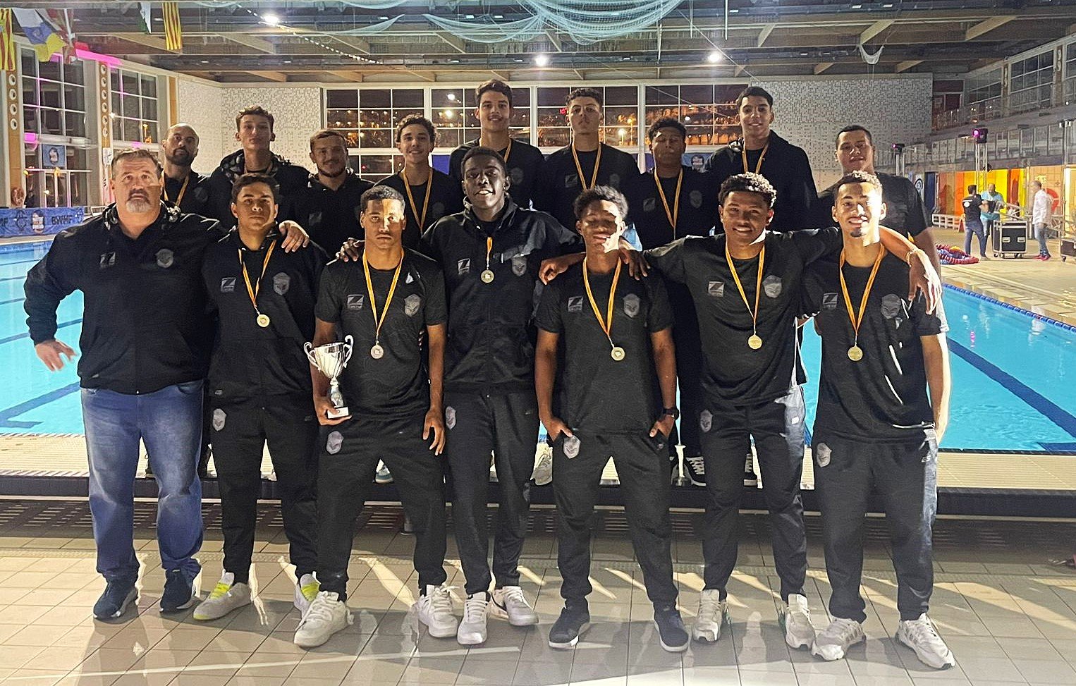ABDA conquista medalha de bronze em torneio sub-17 de polo aqu�tico na Espanha