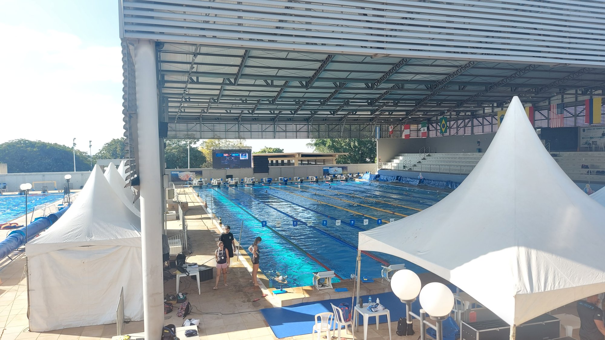 Arena ABDA sedia Campeonato Paulista Juvenil de Nata��o de Inverno