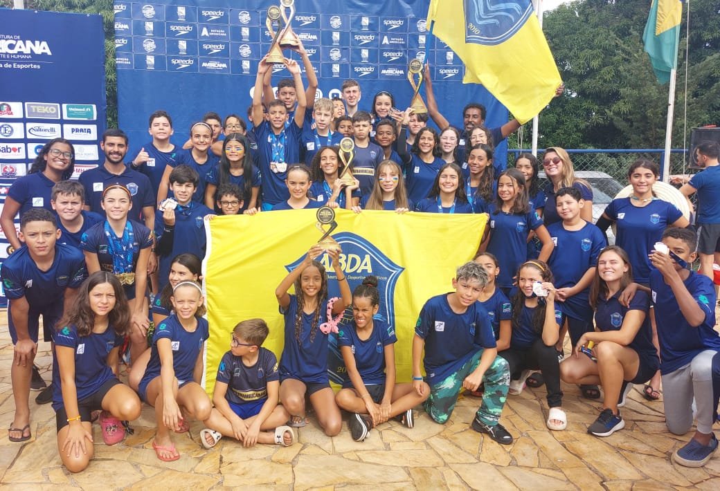 ABDA � vice-campe� geral do Paulista Petiz de Nata��o de Inverno