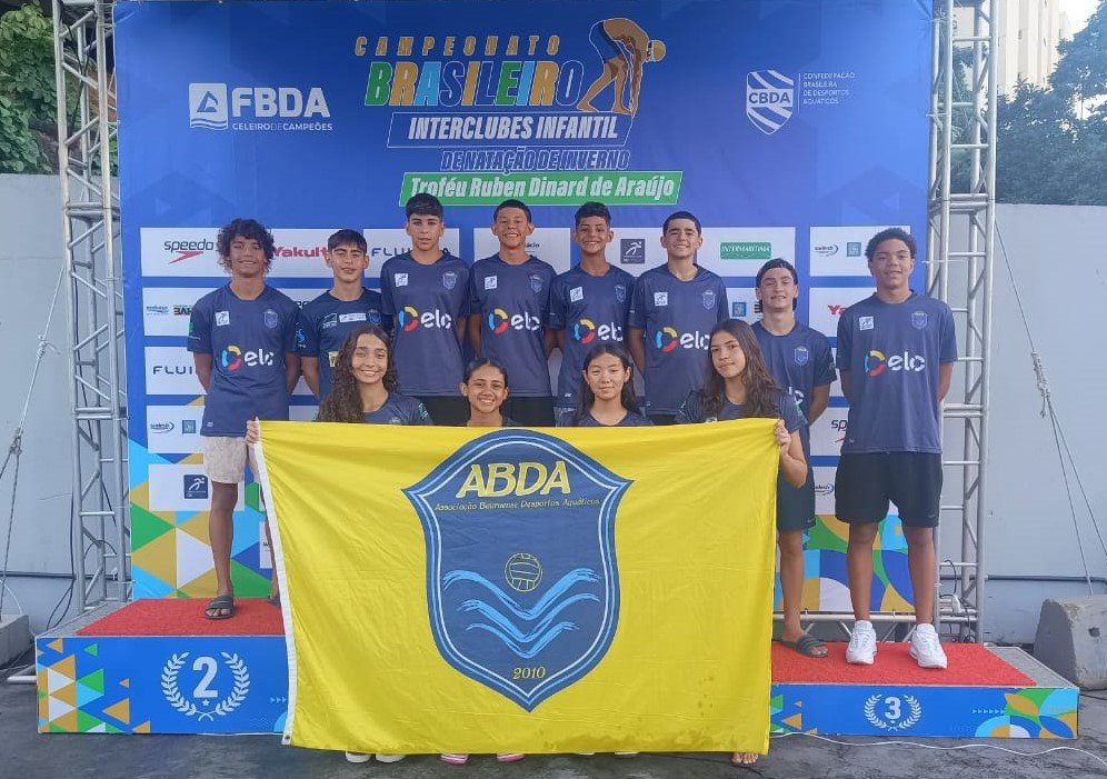 ABDA conquista ouro, prata e bronze no Campeonato Brasileiro Infantil de Inverno