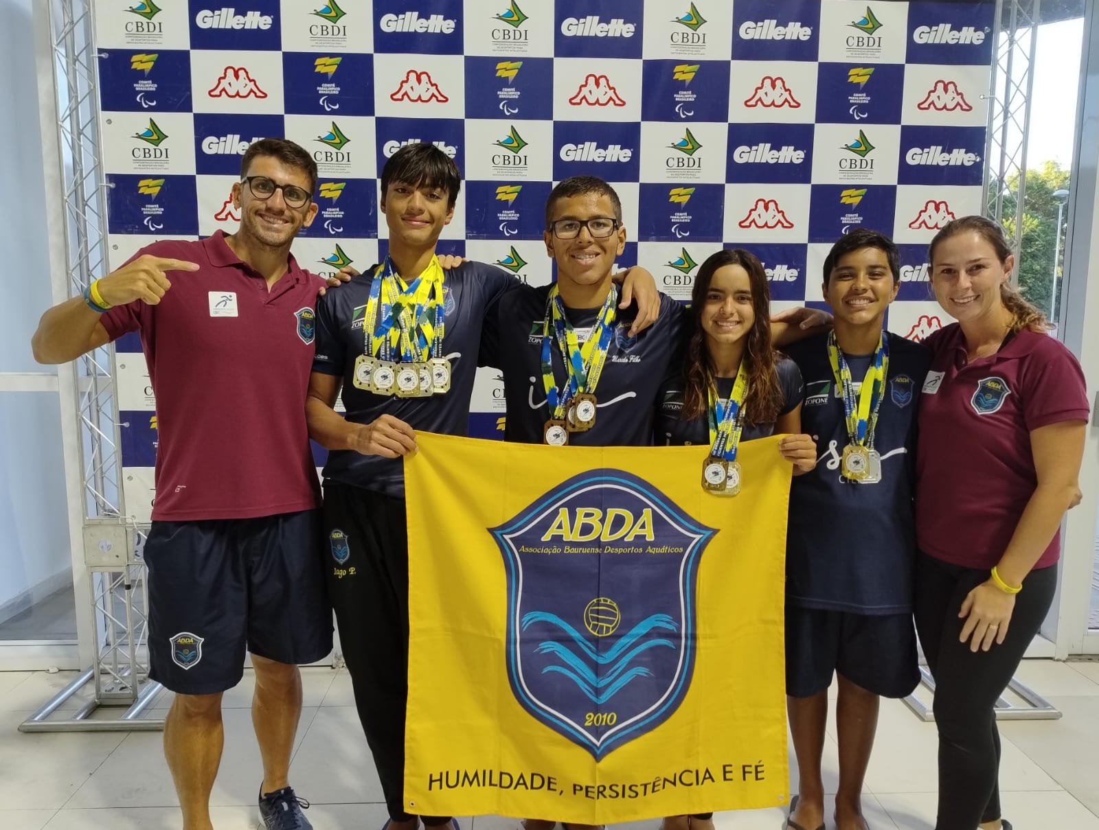 ABDA � 4� melhor equipe no Campeonato Brasileiro Intelectual de Nata��o