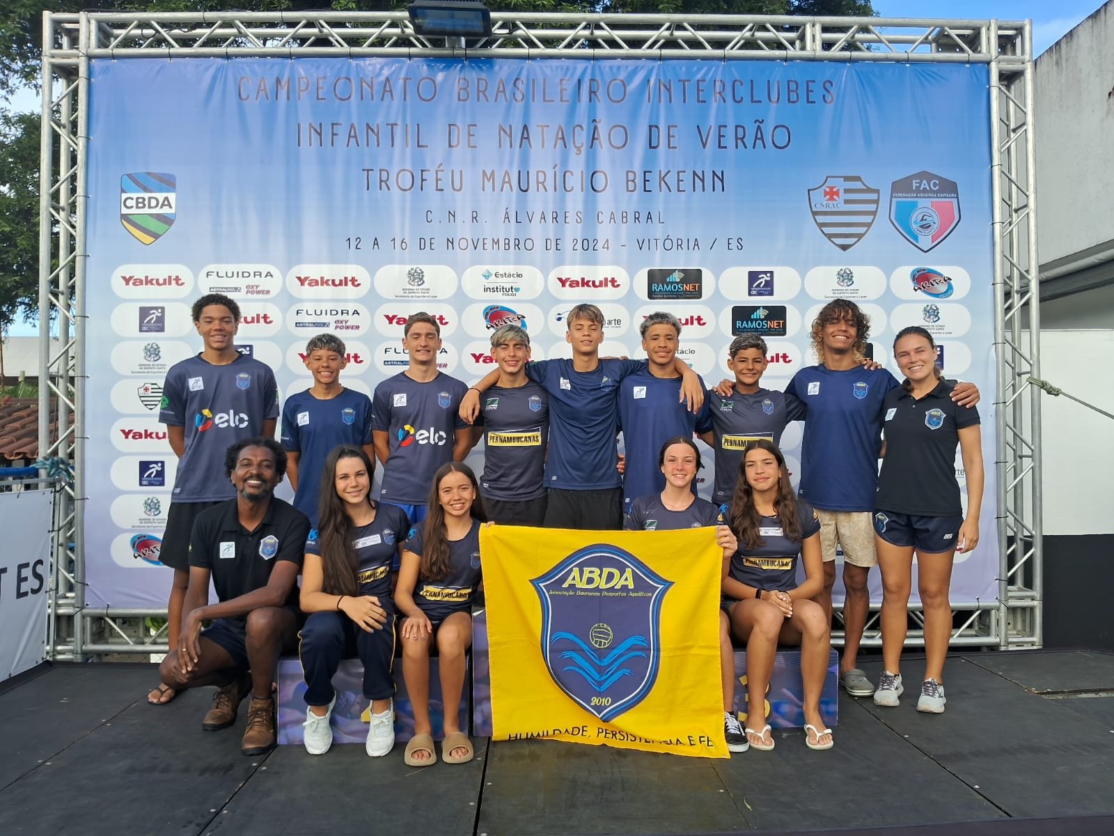 Nata��o da ABDA participa do Campeonato Brasileiro Infantil de Ver�o