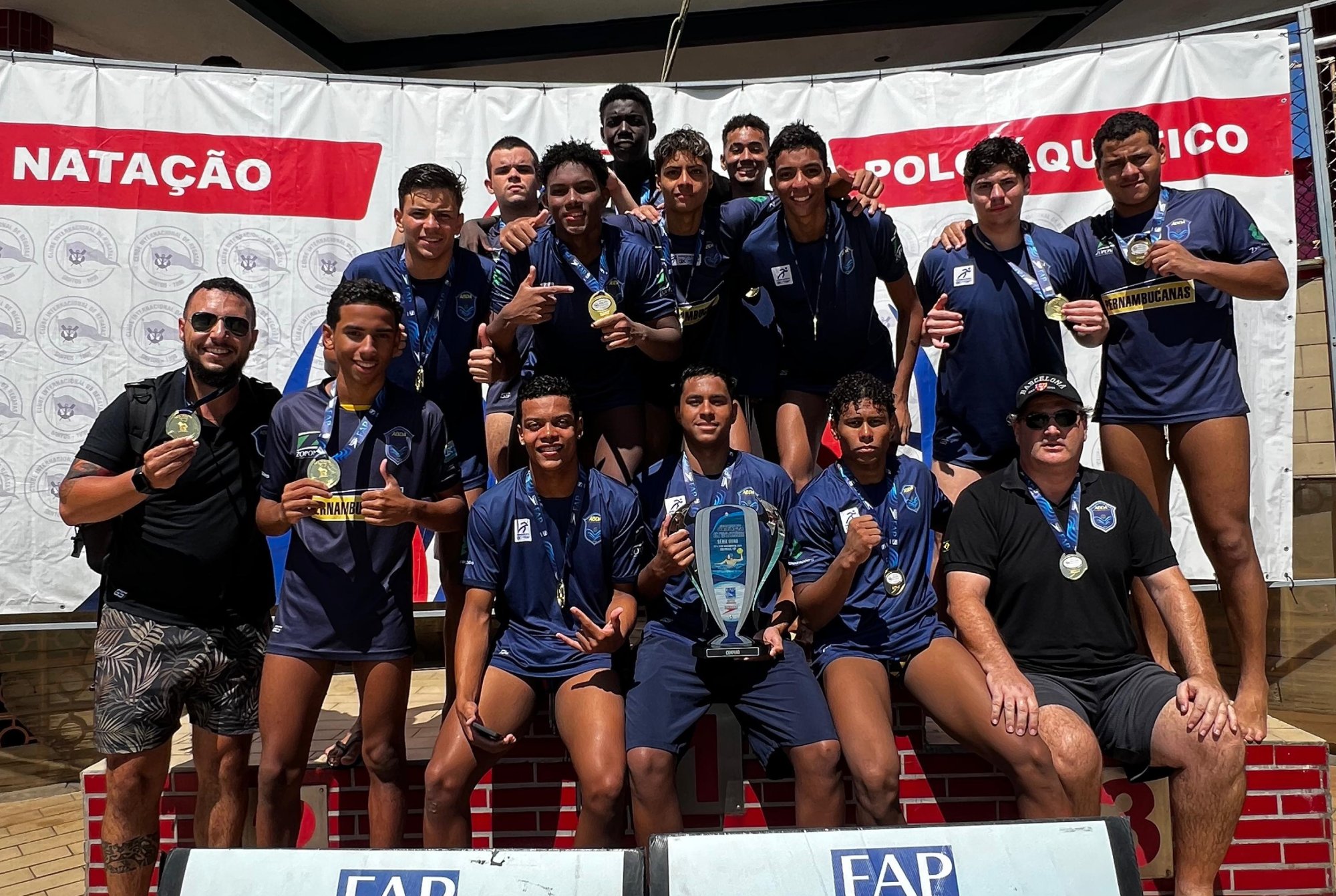 ABDA � campe� da s�rie ouro do Paulista Sub-16 masculino de polo aqu�tico