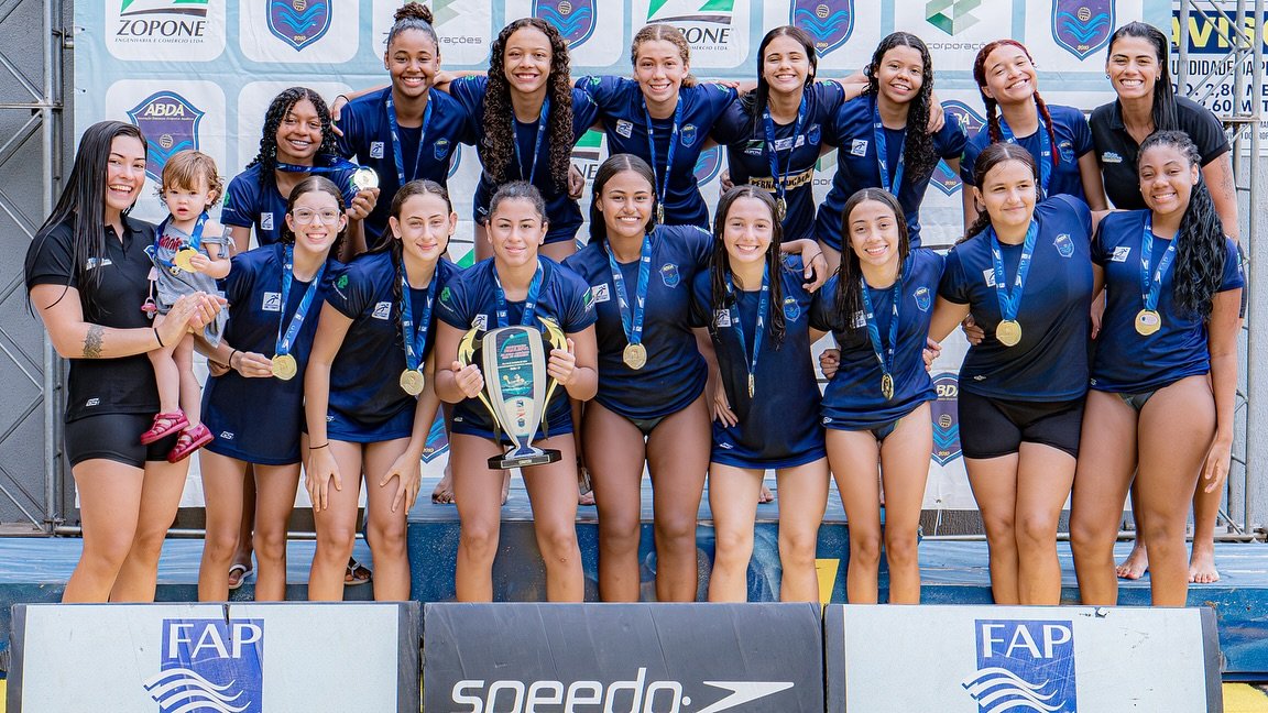 ABDA � campe� paulista sub-14 feminino de polo aqu�tico