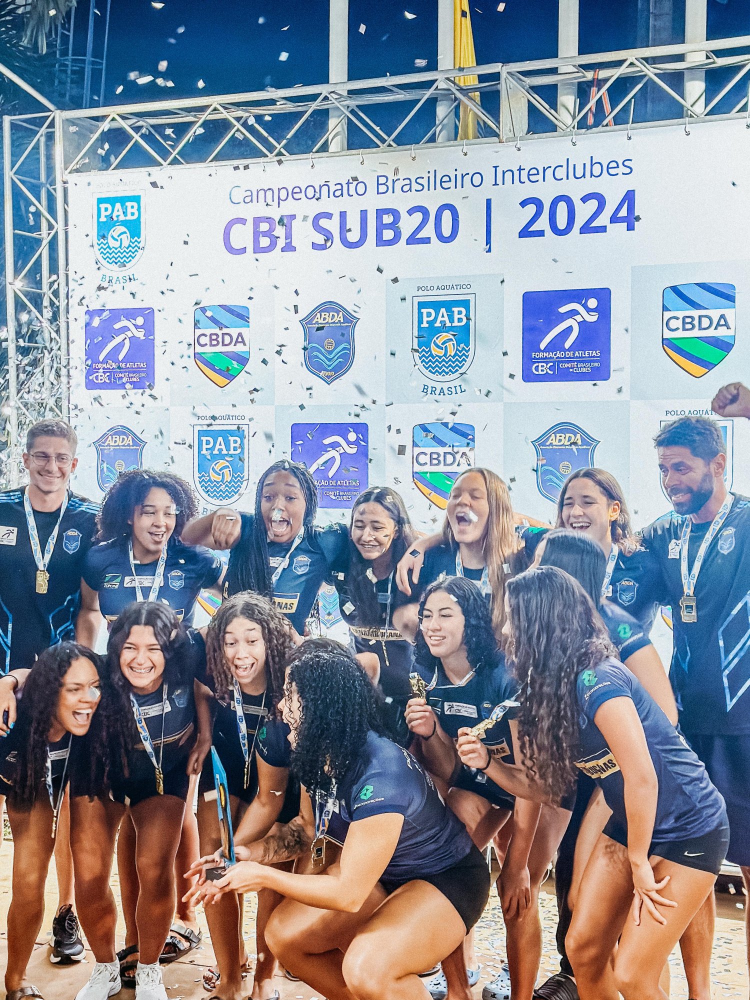 ABDA garante hegemonia e � campe� brasileira sub-20 feminino de polo aqu�tico