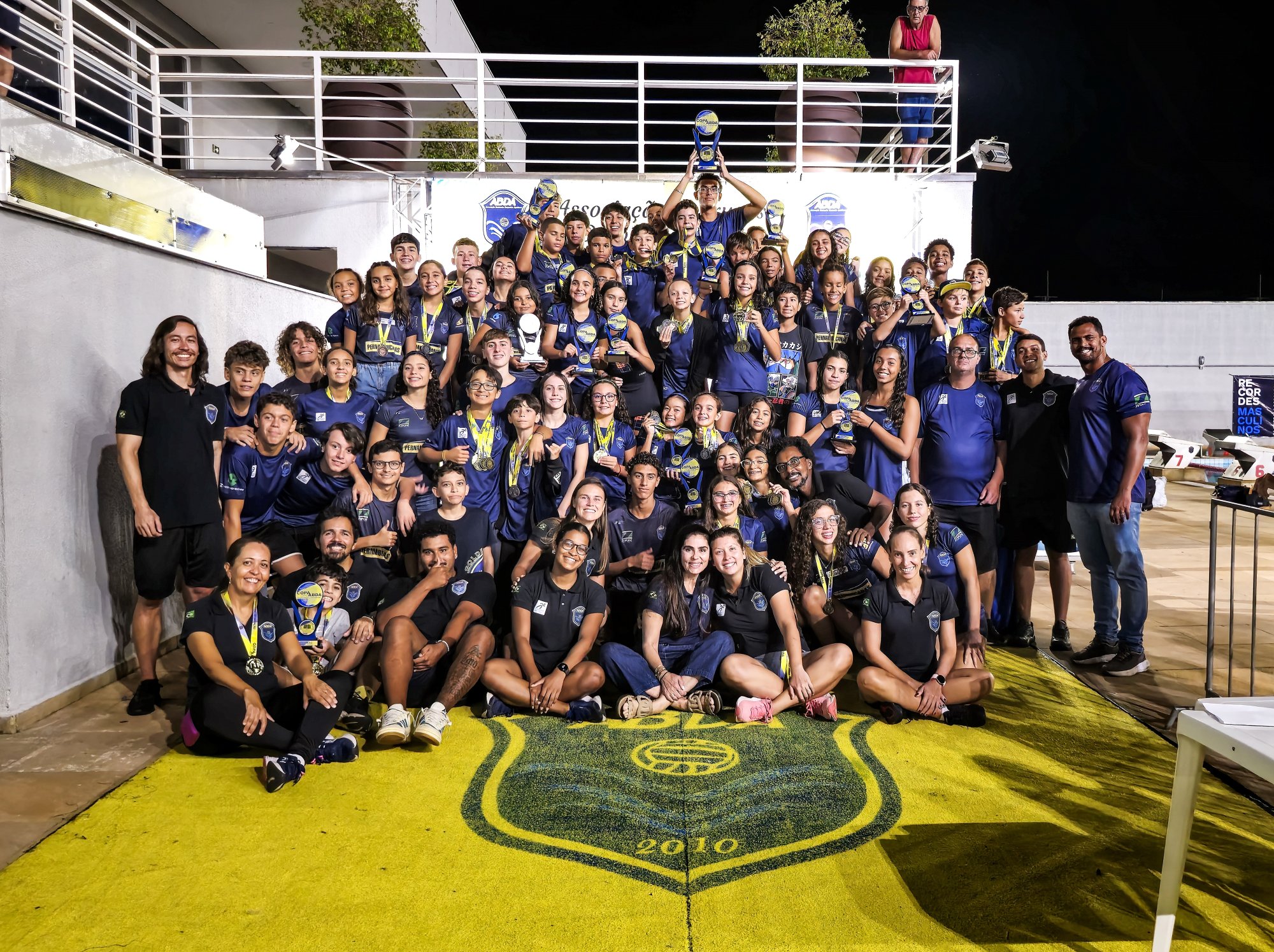 ABDA � campe� geral da 1� Copa ABDA � Trof�u Prof. Cida Zopone de Nata��o