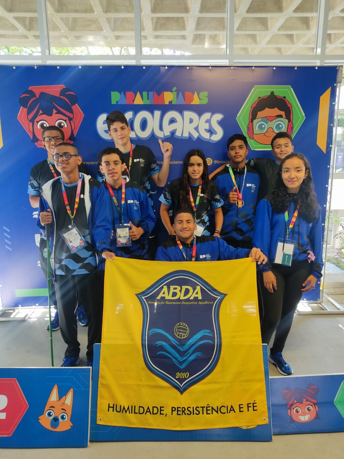 Representando S�o Paulo, ABDA conquista 30 medalhas nas Paralimp�adas Escolares
