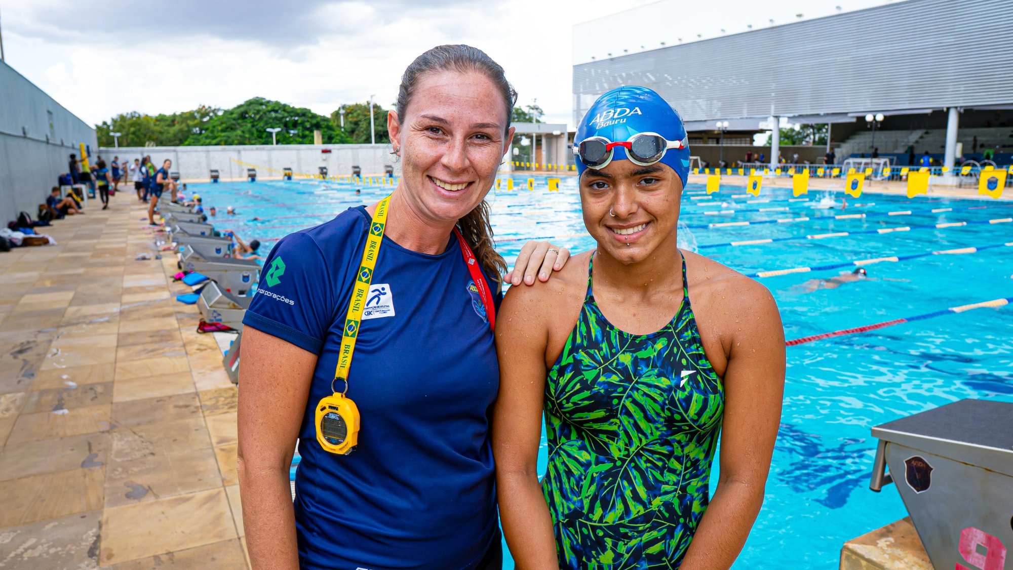 Atleta e t�cnica da ABDA participam da 1� Semana de Treinamento de Jovens