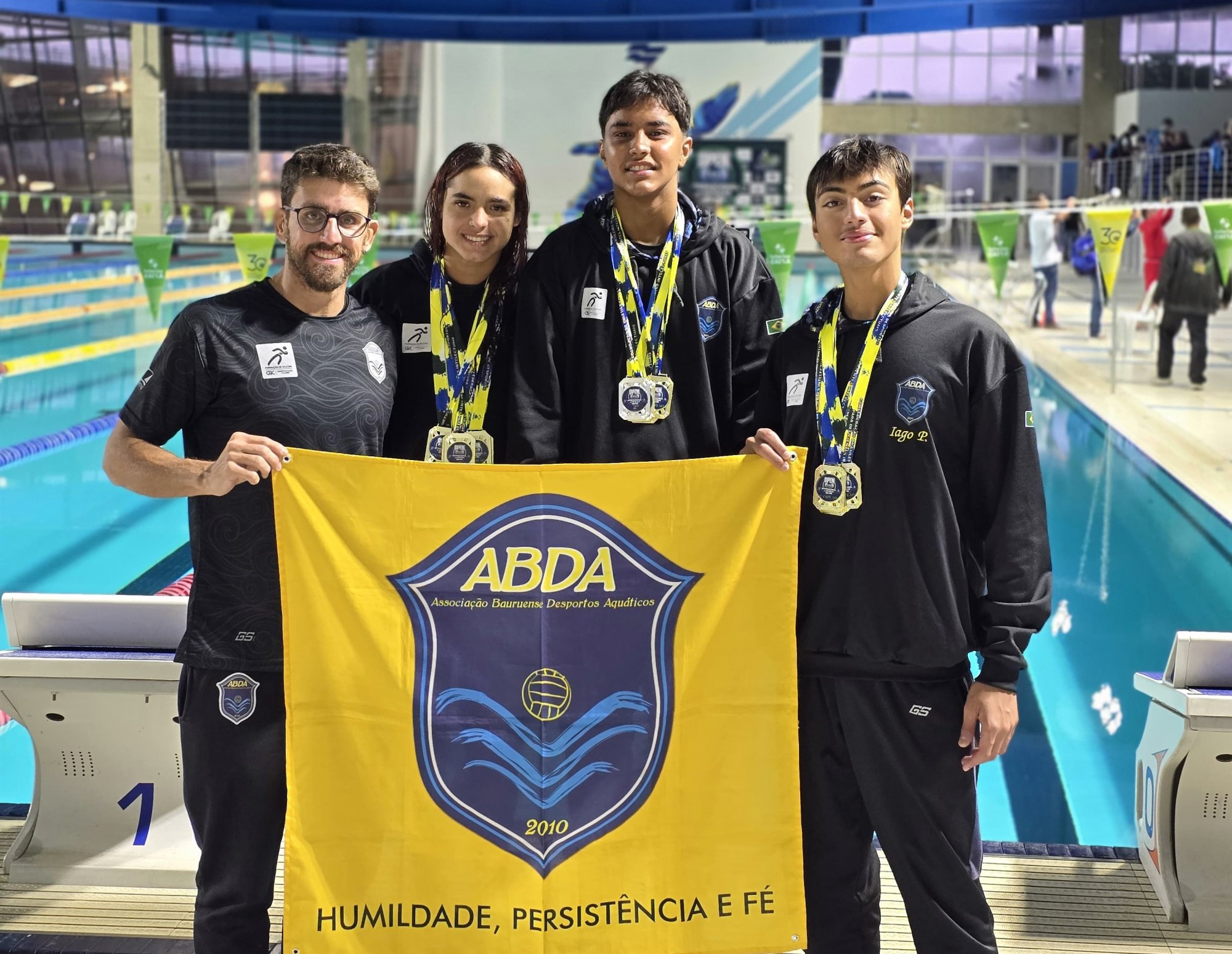 Paranata��o da ABDA conquista 14 medalhas no Open CBDI 2025