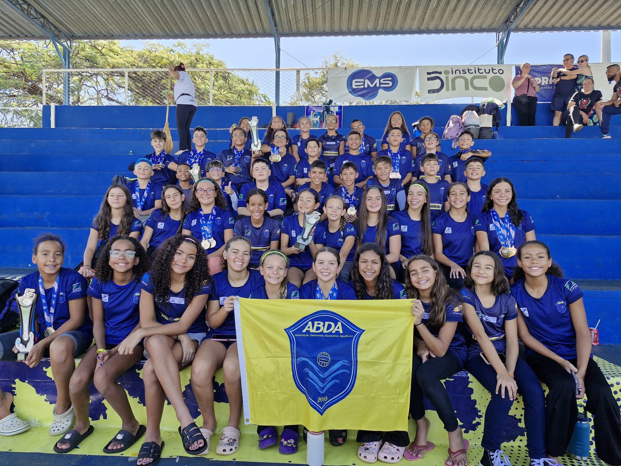 ABDA conquista vice-campeonato geral no Paulista Petiz de Nata��o