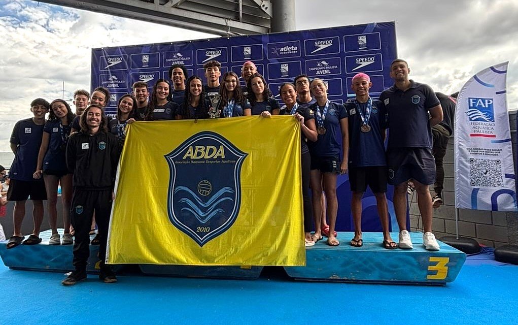 ABDA fica em 7� geral no Campeonato Paulista Juvenil de Nata��o de Inverno