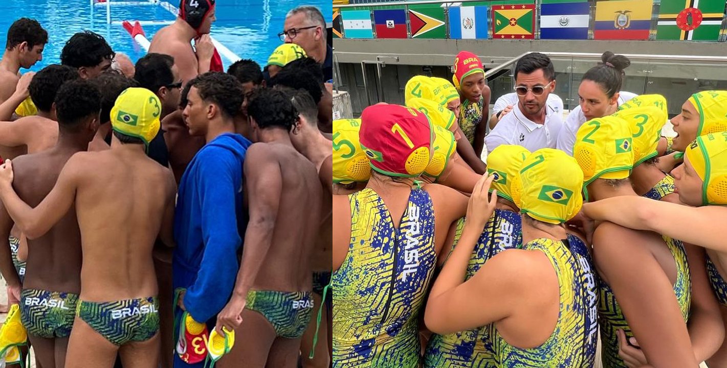 Com 9 atletas da ABDA, Brasil � prata e bronze no Pan-Americano