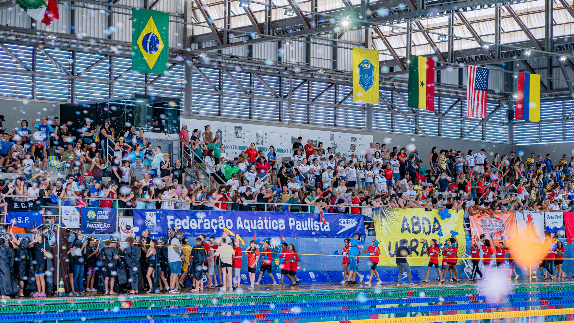 Arena ABDA sedia pela sexta vez o Campeonato Paulista Petiz de Ver�o de nata��o