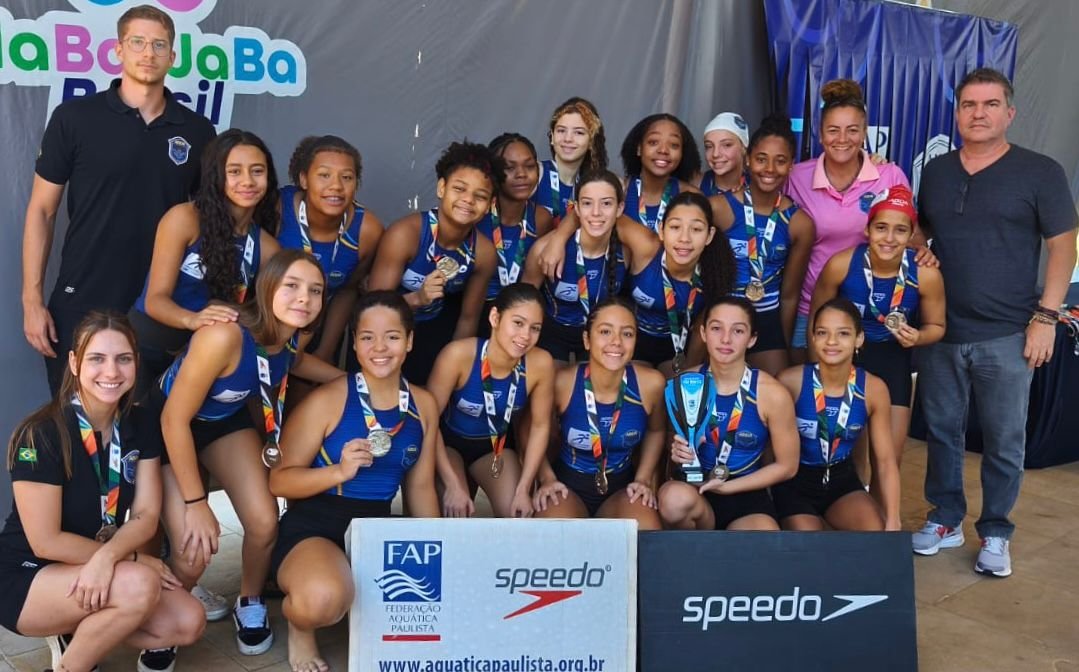 Equipe feminina sub-14 da ABDA conquista a prata no Paulista de Polo Aqu�tico