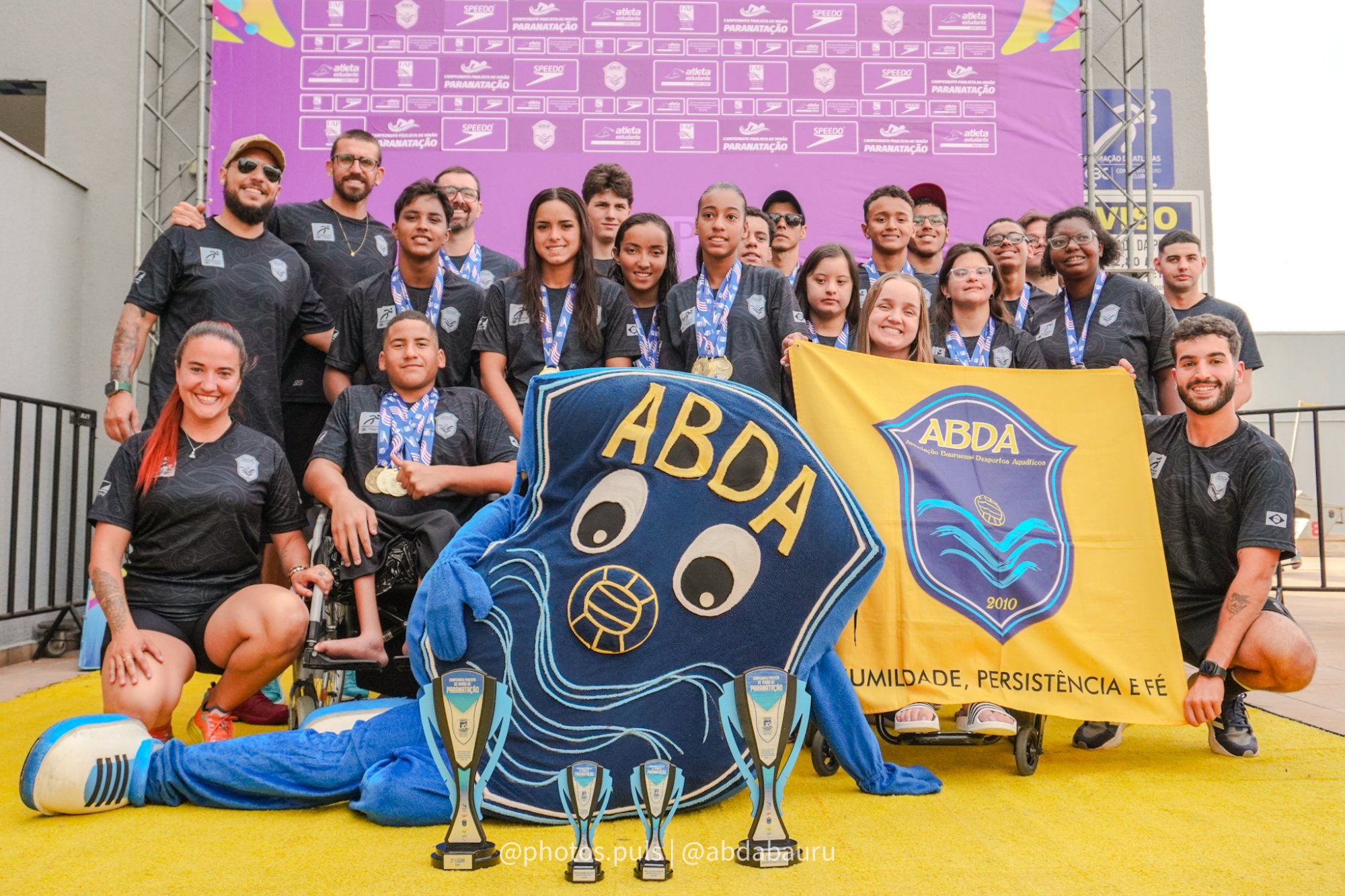 ABDA conquista 3� lugar geral no Paulista de Paranata��o de Ver�o