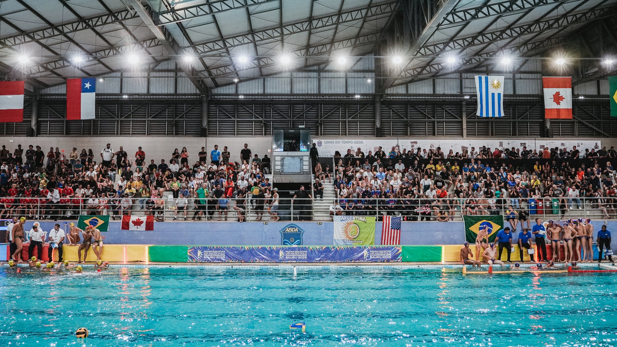 Brasil estreia com vit�rias no Pan-Americano Sub-15 de Polo Aqu�tico