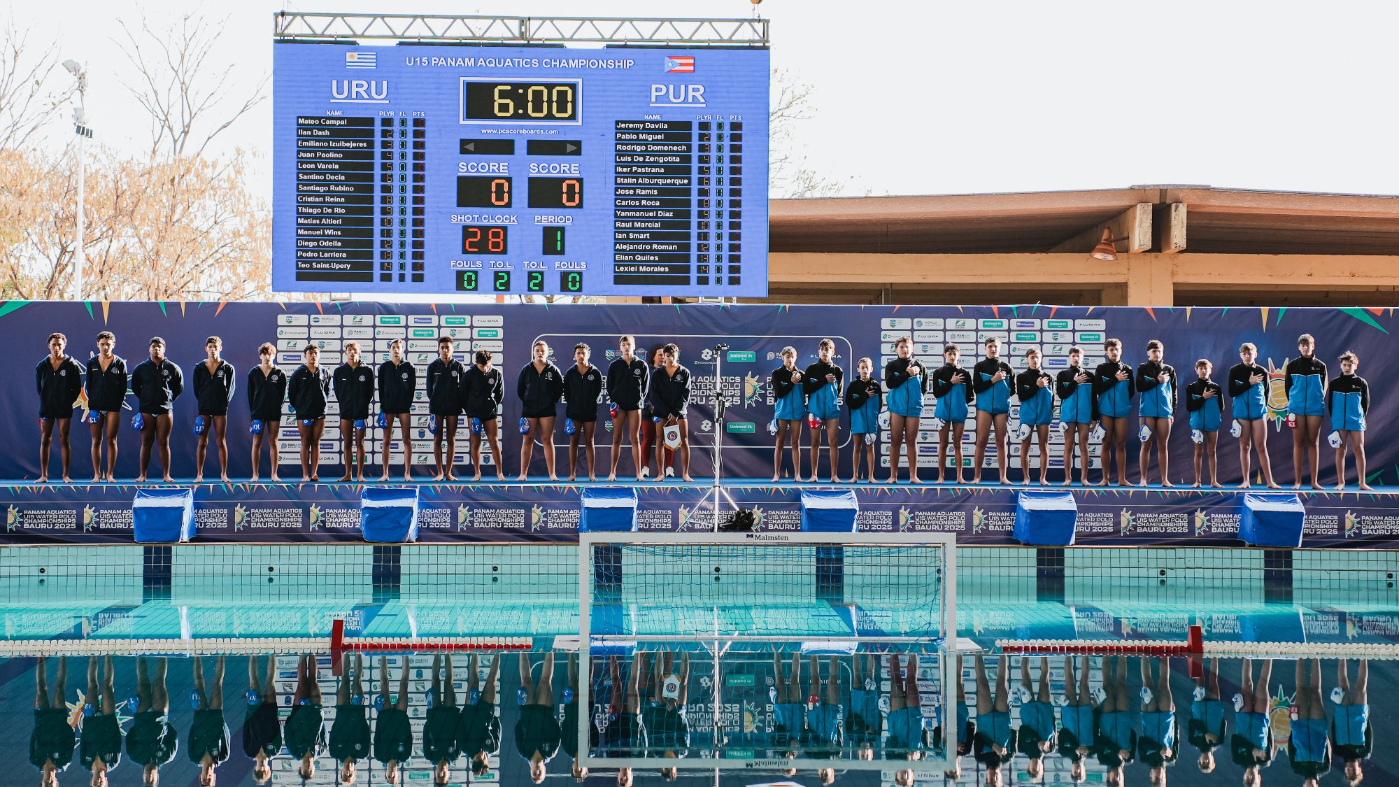 Campeonato Pan-Americano Sub-15 de polo aqu�tico - segundo dia 02/09/2025